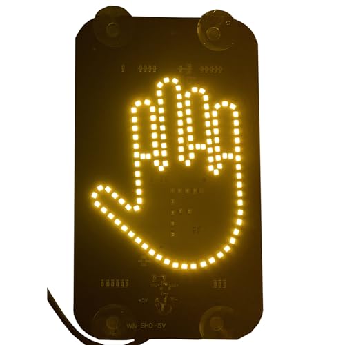 Lámpara LED dedo medio para auto y camión miniatura 4