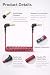 Reflex Camera SC2 3.5mm RED TRS to TRS Coiled Audio Cable 40cm - Coiled – Slim Professional Microphone Cable for Lavalier Mics, DSLR Cameras, Audio Recorders & Mixers, Copper TPE Build