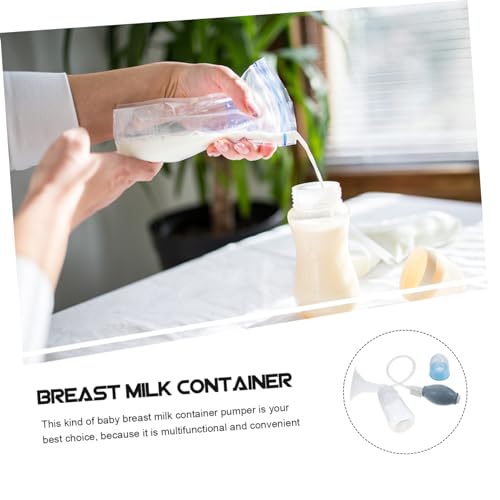 Extractor de leche manual portátil y liviano miniatura 6