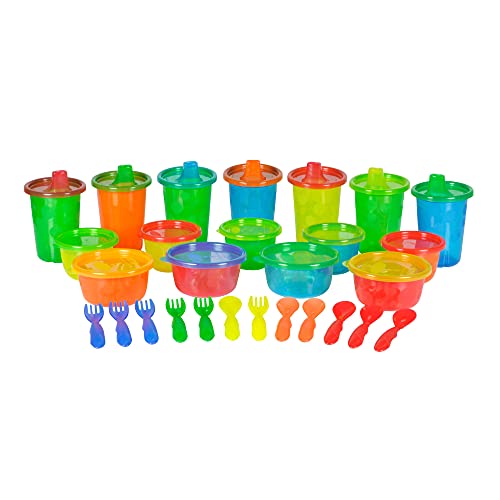Image of The First Years Take and Toss 28-Piece Feeding Variety Pack