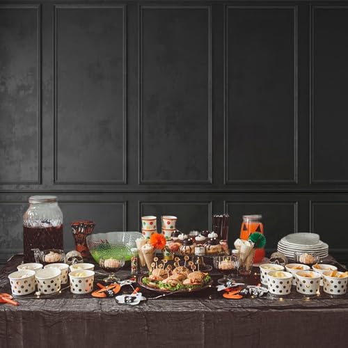 Fondo Fotográfico Vintage 7x5ft Negro para Estudio y Eventos miniatura 4