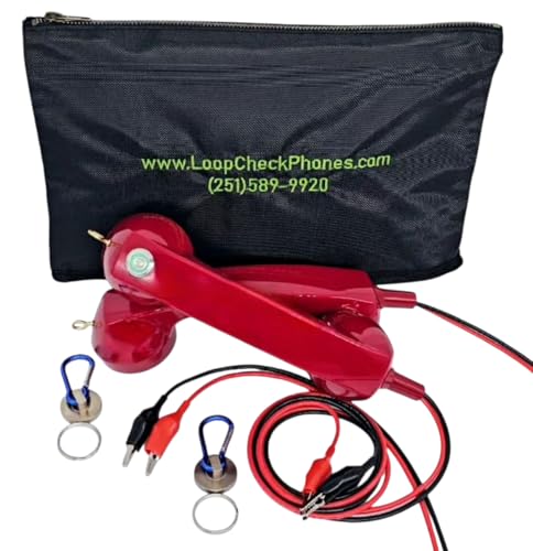 Loop Check® Phones Electrician Continuity Test Phone Set ES001-NRM with
