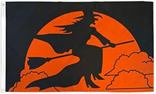 AZ FLAG Halloween Witch Flag 3' x 5' - happy halloween flags 90 x 150 cm - Banner 3x5 ft
