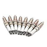 Spark Plugs for BMW 5/6/7 Series X5/X6 F07/F12/F13/E66/F02/F04/E70/E71/E72, Iridium Spark Plug 8Pcs