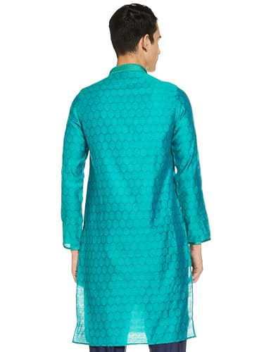 Image of Manthan Art Silk Casual Kurta for Men