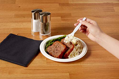Georgia-Pacific Dixie 6" Heavy-Weight Polystyrene Plastic Teaspoon By Pro , White, Th217, (Case Of 1,000) #TOP2