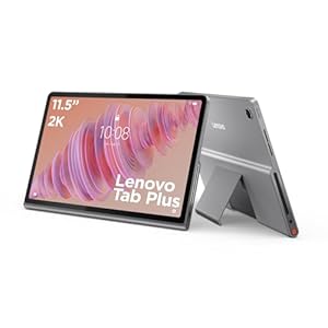 Lenovo Tab Plus – Tablet de 11.5″ 2K 2000 x 1200 px LCD (MediaTek Helio G99 Octa Core, 8GB RAM, 128GB, 90 Hz, 8 Altavoces JBL Dolby Atmos, WiFi 5 + Bluetooth 5.2, Android 14) – Color Gris Luna