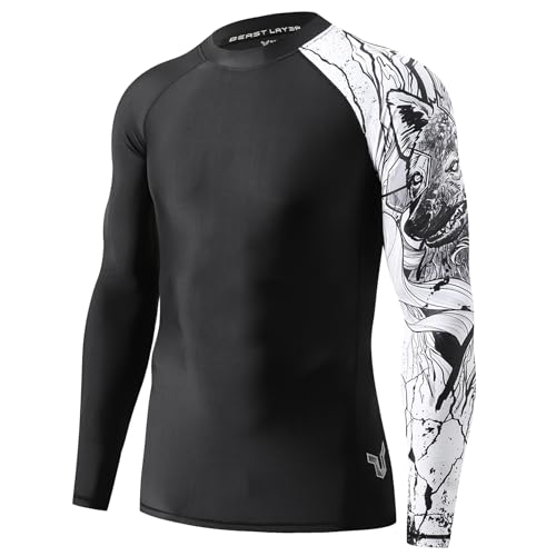 水着・ラッシュガード RASH GUARD HUGE SHIRTS Amazon.com: HUGE SPORTS Men's Long Sleeve Rash Guard UPF 50+ UV