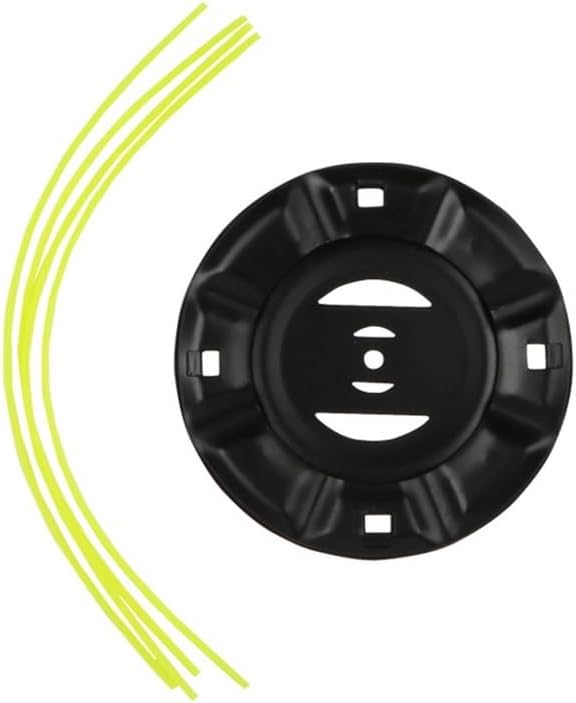 Lawn Mower Head Grass Head Weed Brush Cutter Solid Steel Wire Head Removal 4 Lines Replacement Garden Tools Parts(Type A)