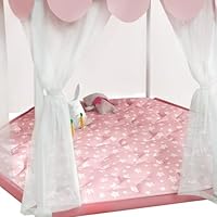 Kids Tent Mat, Padded Baby Play Mat, Anti Slip Baby Activity Mat