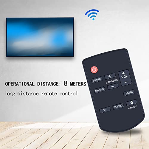 GOUYESHO N2QAYC000103 Remote Control Replacement for Panasonic Sound Bar SC-HTB18 SC-HTB18-EB SC-HTB18-EB-K SC-HTB18-EG SC-HTB18EG SC-HTB18-GJ SC-HTB18GJ SC-HTB18-GN SC-HTB18GN - Image 2