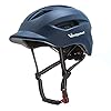 VICTGOAL Fietshelm Urban Helmen met Het LED Achterlicht Lichtgewicht Urban Fietshelm voor Unisex Heren Dames 57-61 CM