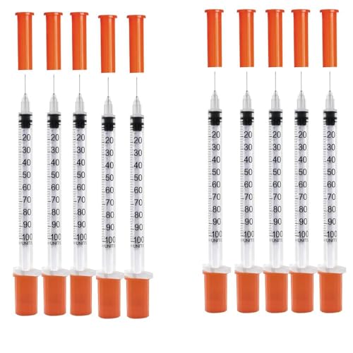 Laboratory Dispensing Tools 10 Pack 1ml 30G 8mm IndividuallySealed Measuring Pipettes for Pet Liquid Feeding Lab Accessories