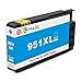 GPC Image Compatible Ink Cartridge Replacement for HP ink cartridge 950 951 950XL 951XL to use with OfficeJet 8600 ink OfficeJet Pro 8610 8100 8630 251dw Printer (Black Cyan Magenta Yellow, 4-Pack)