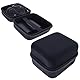 foto-kontor Tasche kompatibel mit Elgato HD60 X Reisetasche Schutzhülle Tragetasche Case Aufbewahrung für unterwegs Stoßschutz Staubschutz Vlogger Zubehör schwarz