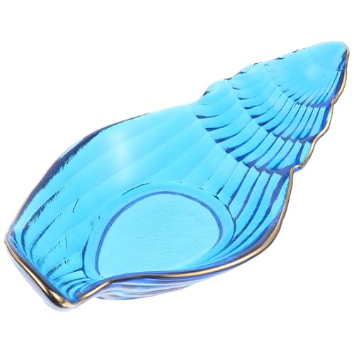 DEARMAMY Bandeja Creativa Con Decoración Oceánica Para Fiestas Ideal Para Aperitivos Platos Con Forma De Conchas Marinas Cuencos Con Motivos Náuticos Platos Con Forma De Concha Marina