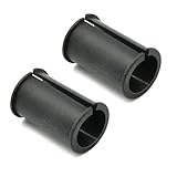 2 Pcs Microphone Shock Mount Spacer Rubber Mic Shock Mounts Tube Sleeve Washer Leather Pad Microphone Accessories for Most Cameras - Image 1