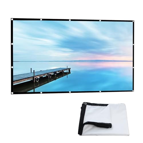 Pantalla de proyección plegable 180 pulgadas 4:3 miniatura 1