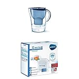 brita wasserfilter marella cool graphit starterpaket inklusive 3 kartuschen Verbesserter Geschmack (im Vergleich zur bisherigen Maxtra)