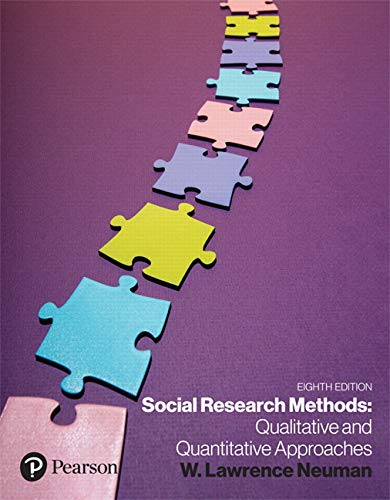 Social Research Methods: Qualitative and Quanti... 0135719739 Book Cover