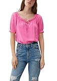 bluse rosa blumen hochwertig, leicht, aus Webware
