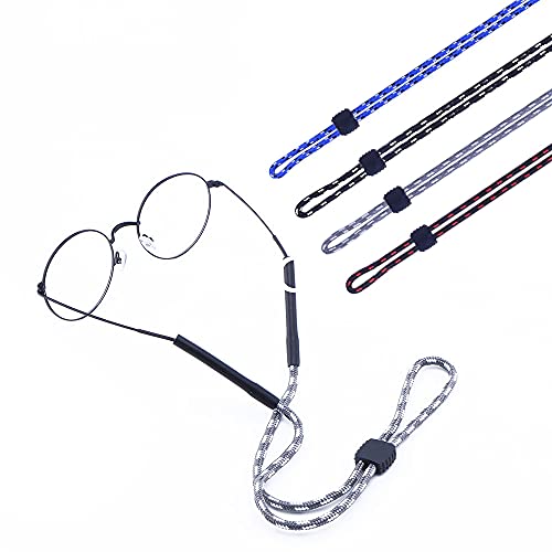 BN Brillenketting, brilband, verstelbaar nylon brillenkoord, oogkledij, koord, 4 stuks - Image 4