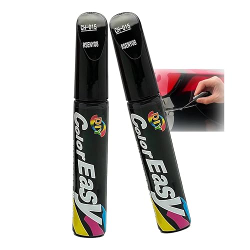DRIPDRIP 2pcs Car Scratch Repair Pen |Car Paint Scratch Repair Pen | Excellent Waterproof Performance Fits For Automobiles,Motorcycles, Off-Road Vehicles（Black）