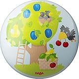 Hecha con plástico sencillo y superficie proporcionada y brillante, a todo color y con un agradable diseño de El Frutal.