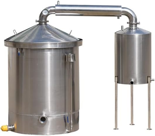 Large Capacity Still Stainless Steel Wine Making Kit Water Distiller Home Brewing Kit for DIY Whisky Wine Brandy Gin Vodka Alcohol Liquor still (300L)