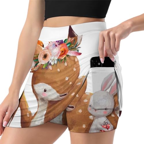 Jupe short de golf et course à pied pour femme active