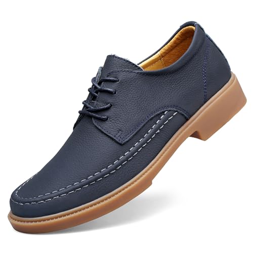 Men's Dress Shoes Lace-Up Casual Oxford Shoes Business Formal Comfortable Everyday Derby