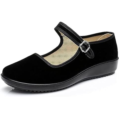 Chaussures Mary Janes AioTio Velours Cover