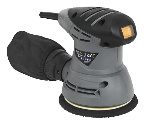 Ponceuse de palme double action Sealey S0125 de 125mm et 240W - 4