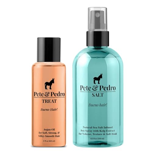 Aceite de Argán y Spray de Sal de Mar Combo 2 oz y 8.5 oz miniatura 1