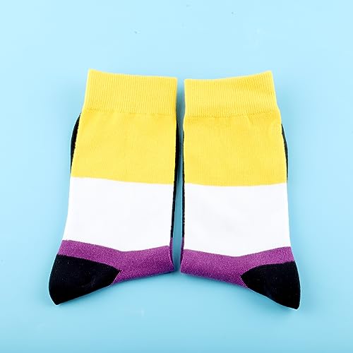 Chaussettes non binaires confortables taille Medium pour la marche pride - 5