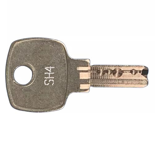 Replacement SH4 Lift Key for DOM Electrical Switches, Control Panels & Utility Cupboards