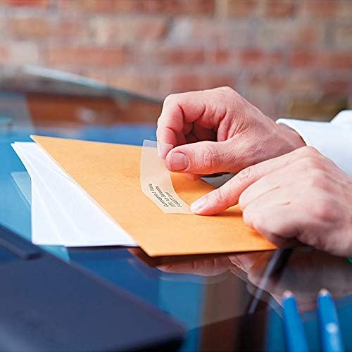 Dymo 36 mm x 89 mm LW Large Address Labels, 1 Rolls of 130, (260 Easy-Peel Labels), Self-Adhesive, for LabelWriter Label Makers, Authentic, Black ...
