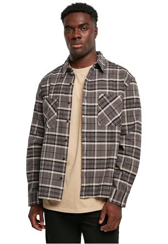 Chemise Kane Check Urban Classics pour homme avec coupe boxy à carreaux