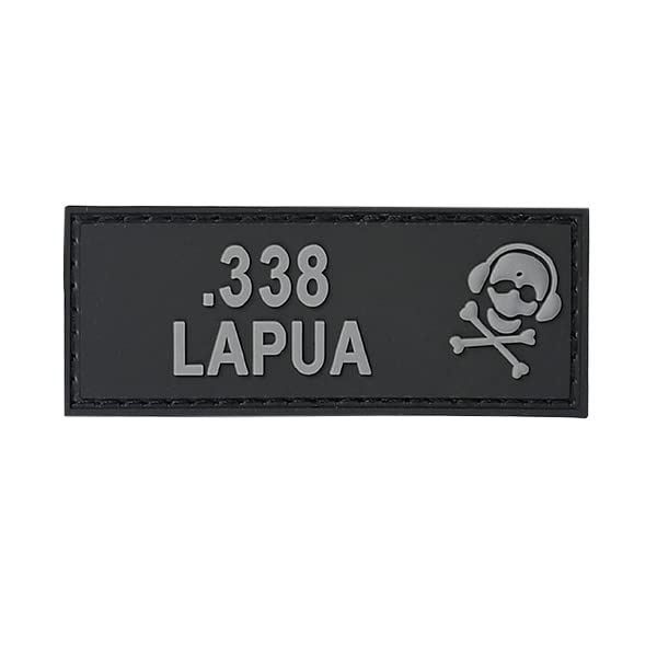 G-CODECaliber Patch - Grey on Black