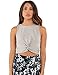 Roxy Active Sun Might Shine Twist Tank Top Heather Gray