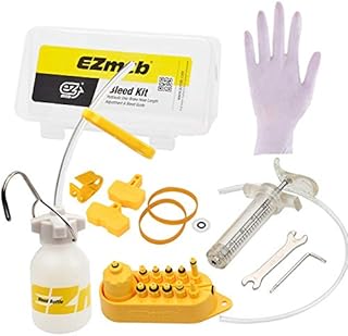 SADA72 Mountain Bike Hydraulic Disc Brake DOT Mineral Oil Bleed Kit for AVID Formula Hanyes ECHO Shimano Tekro HS33 Magura NUTT, 27Pcs