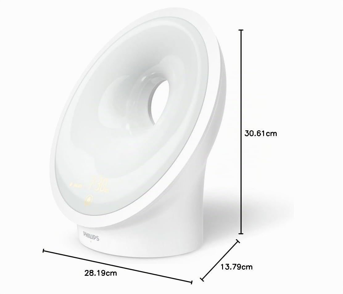 Philips Wake-up Light HF3650/01 LED, Aufwachen und Einschlafen mit Licht, weiß
