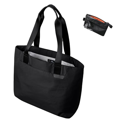 ALPAKA Elements Tote L and Zip Pouch Pro - Spacious Interior City Walk Tote Bag with Slip Pockets, Magnetic Front & Main compartment - Minimalism Zipper Wallet - RFID Blocking ID Card Holder