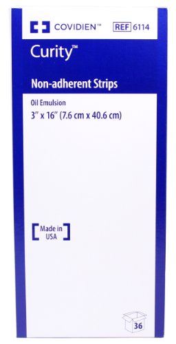 4.1% Off on Curity Non-Adherent Oil Emulsion Wound Dressing Strips 3" x