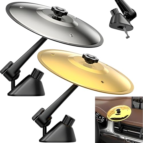 2PCS Car Crash Becken,Autounfall cymbals,Drum Cymbals für Auto,Auto Vehicles Inneneinrichtung,Mini Trommel Becken für Auto,Autounfall Schlagzeug Musikinstrumente Ornamente Für Alle Arten Von Fahrzeuge