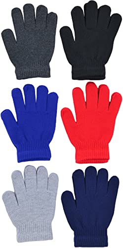 Image of ToBeInStyle Kids Pack of 6 Warm Winter Gloves