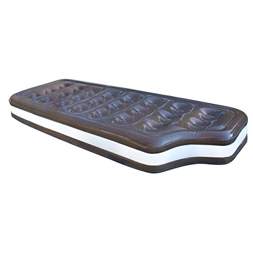 Cadeau pour les vacances flotteur gonflable chocolat amusant de piscine