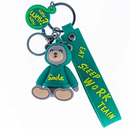 Image of OTTAVO Cute Cartoon 3D Silicone High -Quality PVC Material Keychain, Suitable for Boys and Girls - Pack of 1.