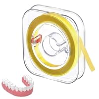 Gelb Zahn Schleifpapier 20μm,Zahnschleifpapier für Polierstreifen Zahnzwischenräume,Zahn Polierstreifen Zum Polieren von Zähnen,Dental Polierstreifen,Zahn Schleifpapier Zahnzwischenräume-6m×4mm
