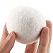 Eujgoov Wool Balls Softener Laundry Replacement for Dryer Sheets and Liquid Softeners 6cm Natural Fabric Made Reduce Static and Shorten Drying Time for All Clothing